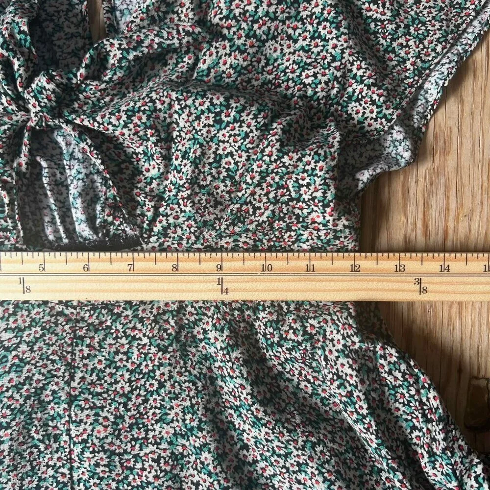 Urban Outfitters Kimchi Blue Jodi Flutter Sleeve Romper Festival Fairy Boho - Picture 12 of 15